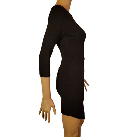 Windsor Mini Bodycon Wrap Dress (Size S) - Picture 3 of 7